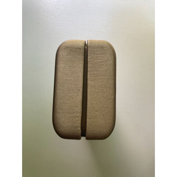 BVLGARI Clamshell Eye Or Sun Golden Tan Glasses Case Only - Picture 5 of 6